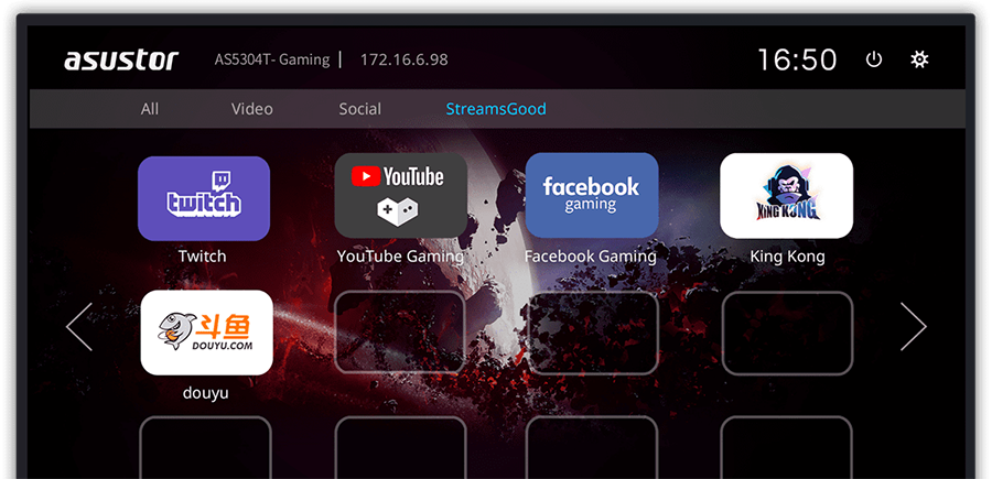 Live streaming with StreamsGood